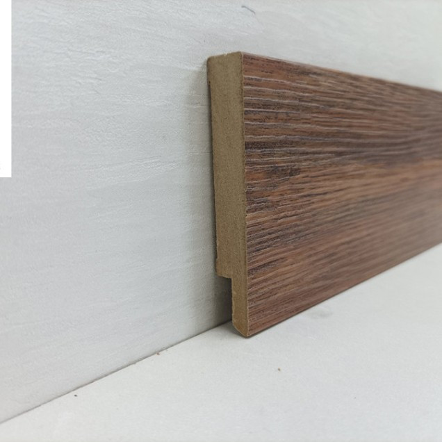 Плінтус підлоговий МДФ 1280 MIMOZA (KOD 2017 ) фото