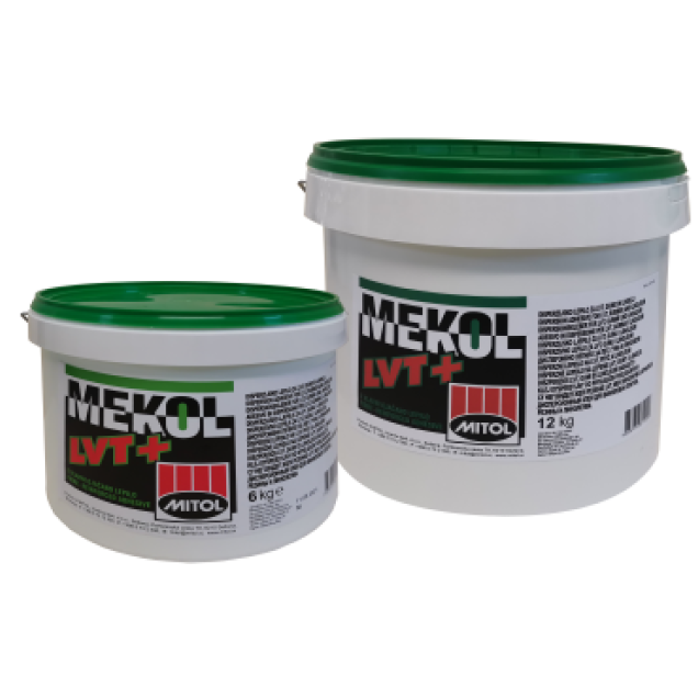 Дисперсійний клей Mitol Mekol LVT + без розчинників 12 кг фото