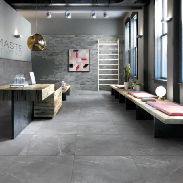 Плитка Матовий темний сірий фото