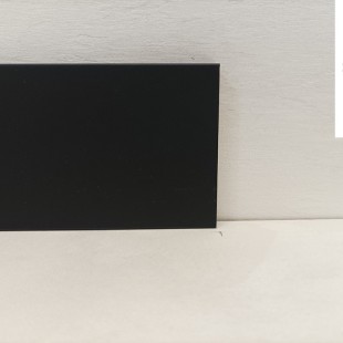 Плінтус підлоговий МДФ 1280 SOFT TOUCH SIYAH (KOD 3402) фото