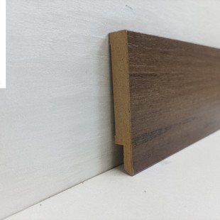 Плінтус підлоговий МДФ 1280 KOYU CEVIZ ( KOD 4108) фото