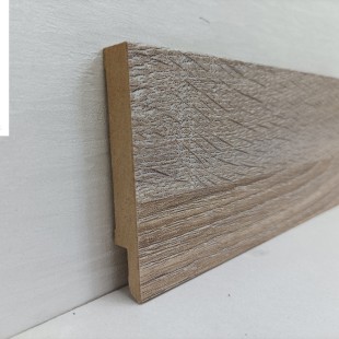 Плінтус підлоговий МДФ 1280 SONOMA MESE (KOD 1975) фото