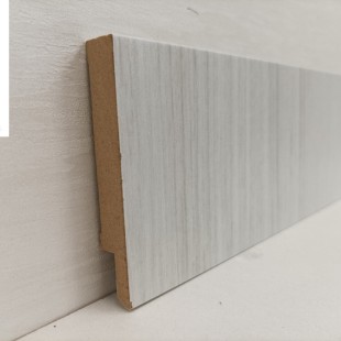 Плінтус підлоговий МДФ 1280 SOKRA AKCA (KOD 4105) фото